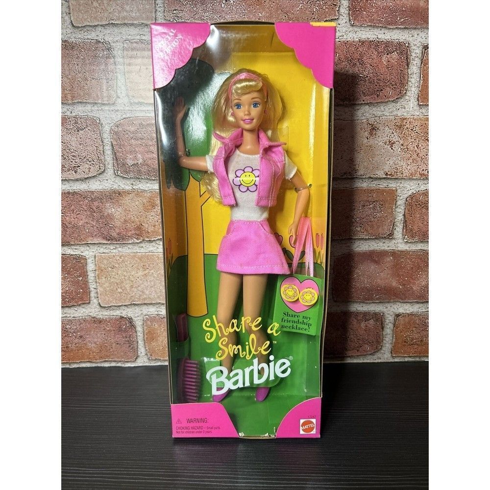 Share A Smile Barbie Doll Special Edition #17247 New Unopened Box 1996 Mattel - Picture 1 of 6